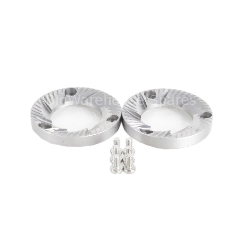 BigWarehouse Spares 2627887 65 mm special steel burrs for mahlk?nig e65s, e65s gbw, k30, k30