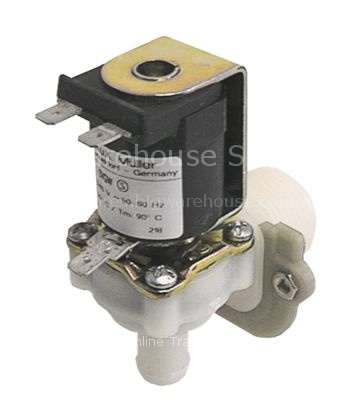 Meiko Dishwasher FV60E AB 1983 solenoid valve single angled 230vac ...